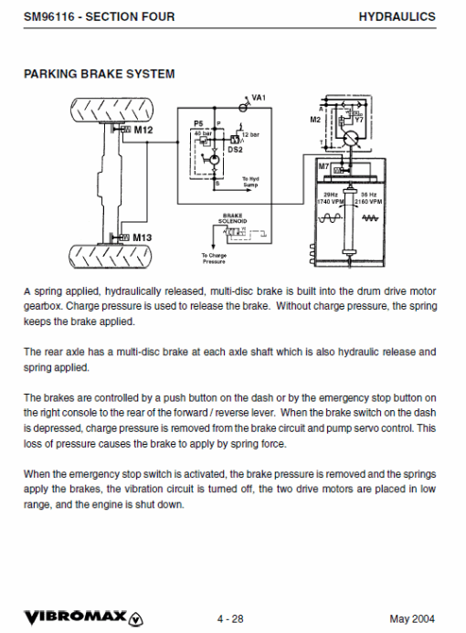 JCB Vibromax VM116,146,166,186 Single Drum Roller Service Manual - Image 3