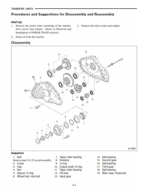 CAT EP16K, EP18K, EP20KC Forklift Lift Truck Service Manual - Image 4