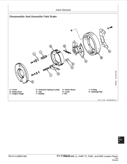 John Deere 544E, 544E LL, 544E TC, 624E, 644E Loader Technical Manual - Image 4