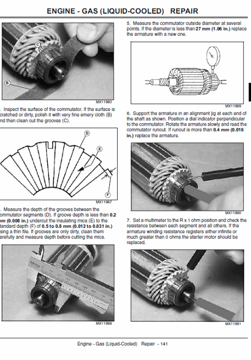 John Deere X465, X475, X485, X575 and X585 Garden Tractor Technical Manual - Image 5