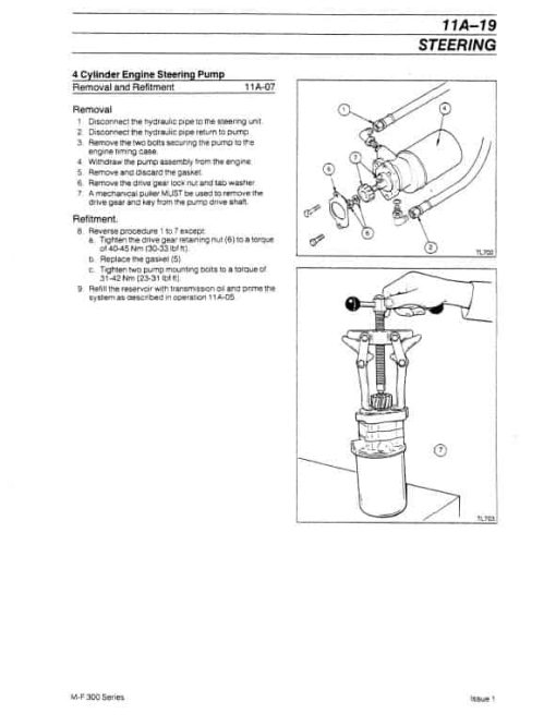 Massey Ferguson MF 355, MF 360, MF 362, MF 365 Tractor Service Manual - Image 4