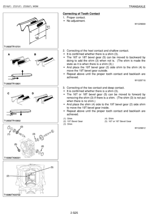 Kubota ZD18, ZD21, ZD28 Mower Workshop Service Manual - Image 4