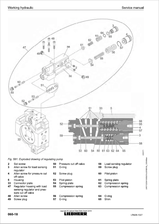 Liebherr LR 626 Crawler Dozer Service Repair Service Manual - Image 4