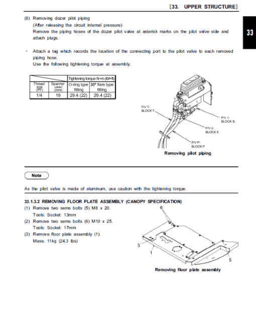 Kobelco SK30SR-6E Hydraulic Excavator Repair Service Manual - Image 4