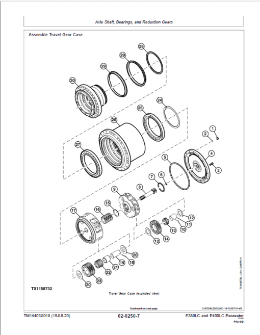 John Deere E380LC, E400LC Excavator Repair Manual (S.N after CXXXXXX - & DXXXXXX -) - Image 4