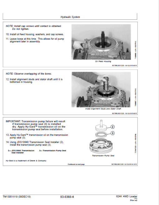 John Deere 624K 4WD Loader Technical Manual (SN. from F658065-F677548) - Image 4