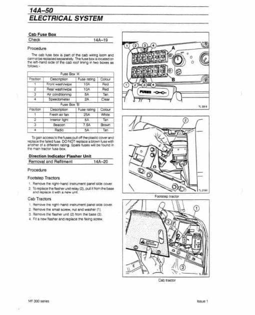 Massey Ferguson MF 372, MF 375, MF 383, MF 390 Tractor Service Manual - Image 4