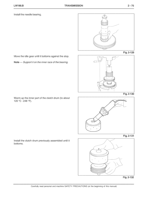 New Holland LW190.B Wheel Loaders Service Manual - Image 4