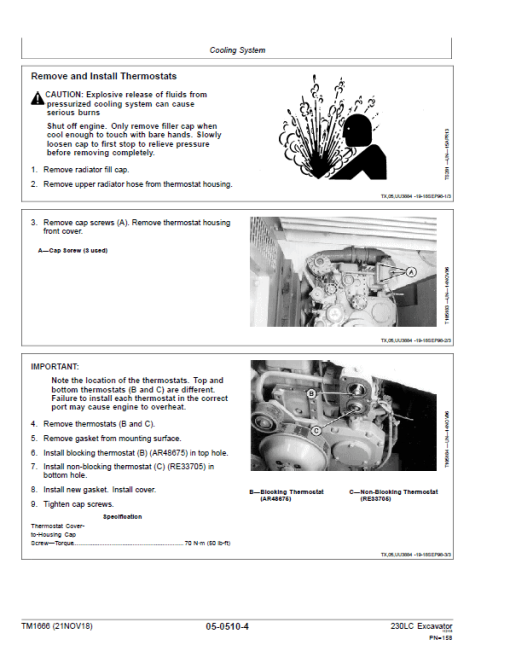 John Deere 230LC Excavator Repair Technical Manual - Image 4