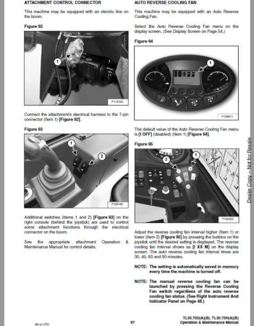 Bobcat TL30.70 versaHANDLER Telecospic Service Repair Manual - Image 4