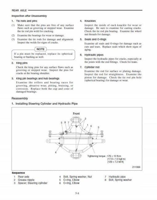 CAT EP16N-48V, EP18N-48V, EP20CN-48V Forklift Lift Truck Service Manual - Image 4