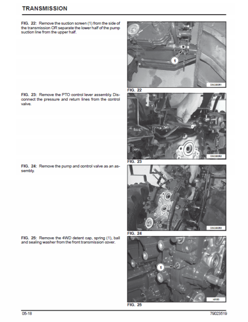 AGCO ST22A Compact Tractor Service Manual - Image 4