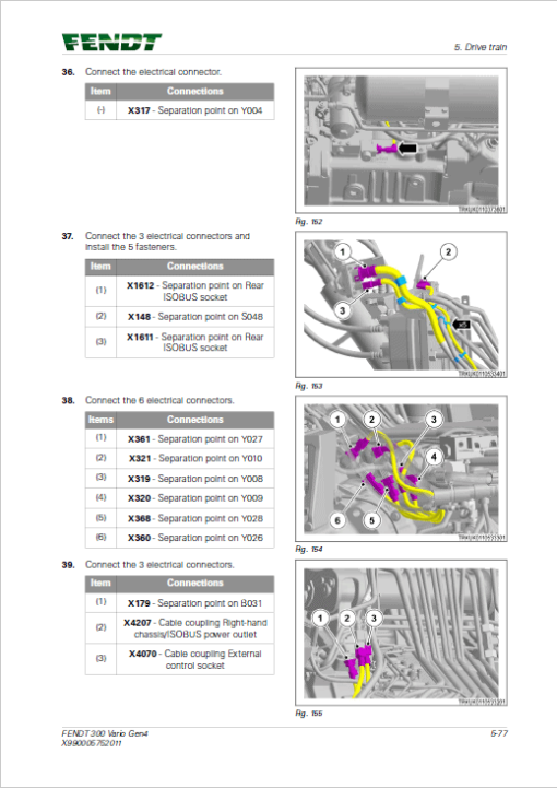 Fendt 311, 312, 313, 314 Vario Gen4 Tractors Workshop Repair Manual - Image 4