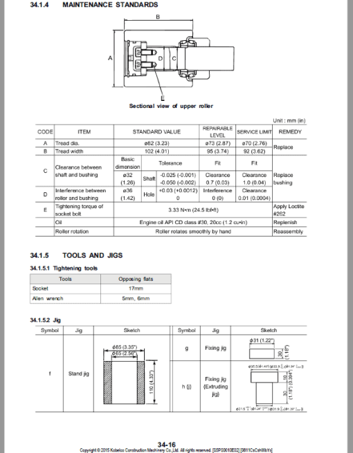 Kobelco SK50P Hydraulic Excavator Repair Service Manual - Image 4