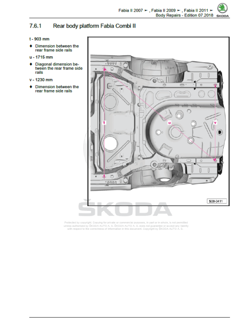 SKODA FABIA II (54) Repair Service Manual - Image 4