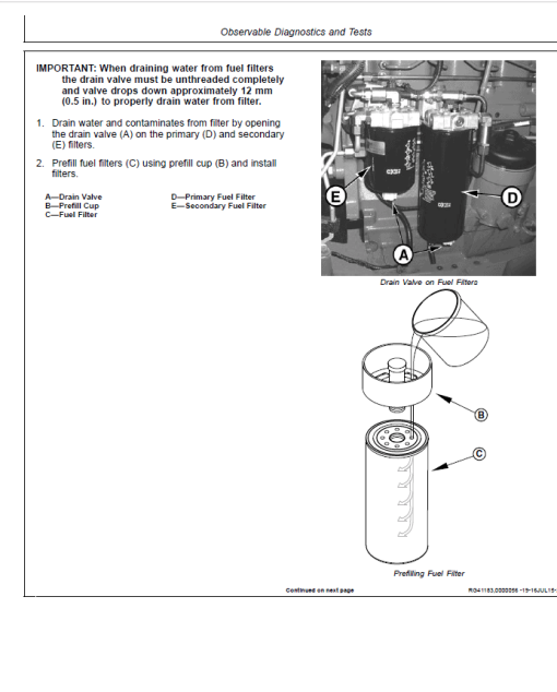 John Deere PowerTech 8.1L Diesel Engines Level 9 Electronic Fuel System With Denso Rail Repair Manual - Image 4