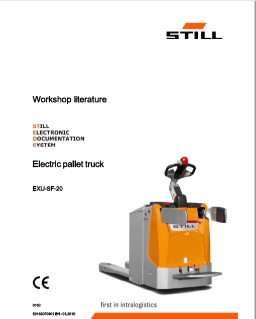 Still EXU-H, EXU-S, EXU-SF, EXU 16-20 Pallet Truck Workshop Repair Manual - Image 5