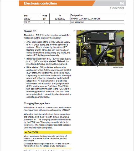 Still MX-X Order Picking Truck  Generation 4, 48v and 80v Workshop Repair Manual - Image 5