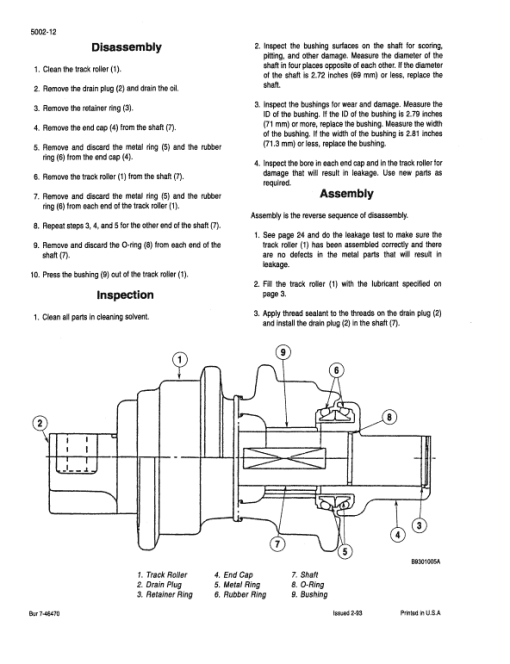 Case 9040 Excavator Service Manual - Image 4