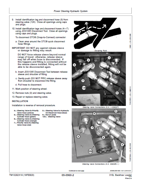 John Deere 310L Backhoe Repair Technical Manual (S.N after C273920 & D273920 - 390995) - Image 4