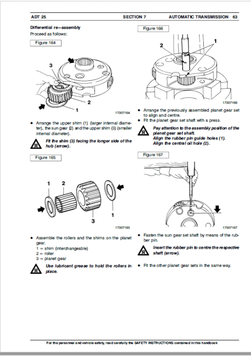 Astra ADT25 Dump Truck Repair Service Manual - Image 4