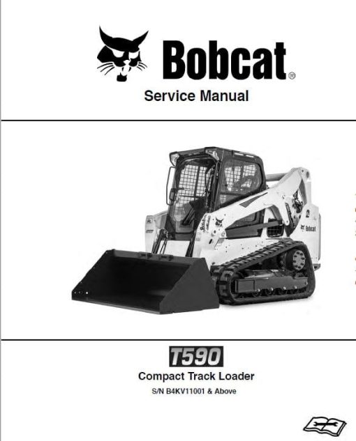 Bobcat T590 Compact Track Loader Service Repair Manual - Image 4