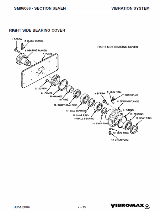 JCB Vibromax VM66 Single Drum Roller Service Manual - Image 5