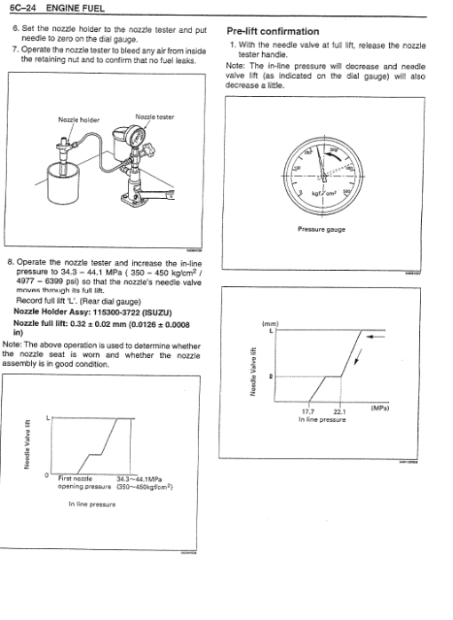 Isuzu 6WG1T Engines Service Manual - Image 4