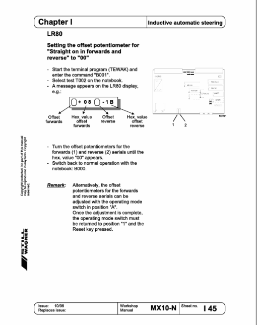 Still MX10 and MX13 Order Picker Workshop Repair Manual - Image 5