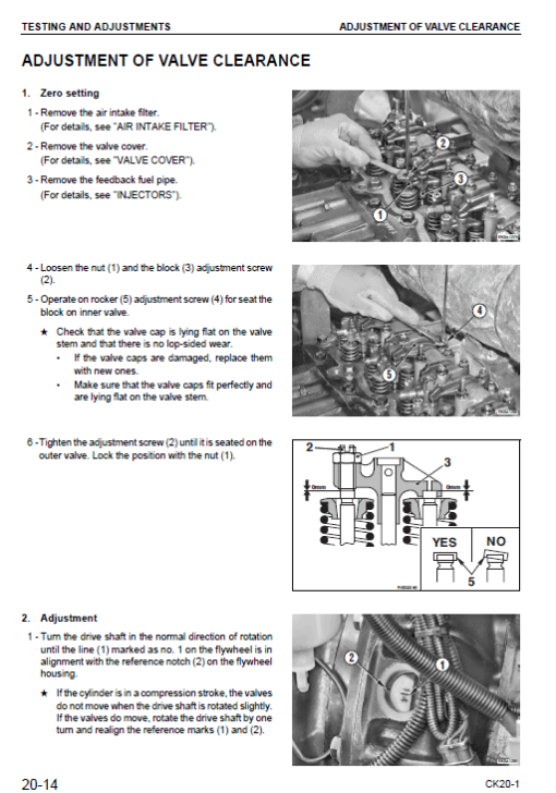 Komatsu CK20-1 Skid-Steer Loader Service Manual - Image 4