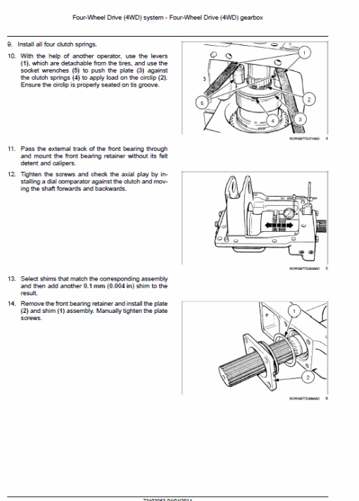 New Holland 7630, 8030 Tractor Service Manual - Image 3