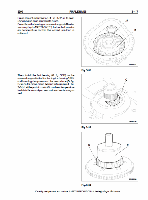 Case 3550 Crawler Dozer Service Manual - Image 4