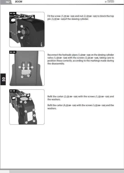 Manitou MHT 12330 245D ST5 S1 Telehandler Repair Service Manual - Image 4