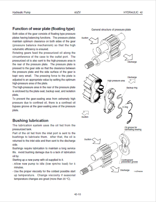 Kawasaki 60ZV Wheel Loader Repair Service Manual - Image 2