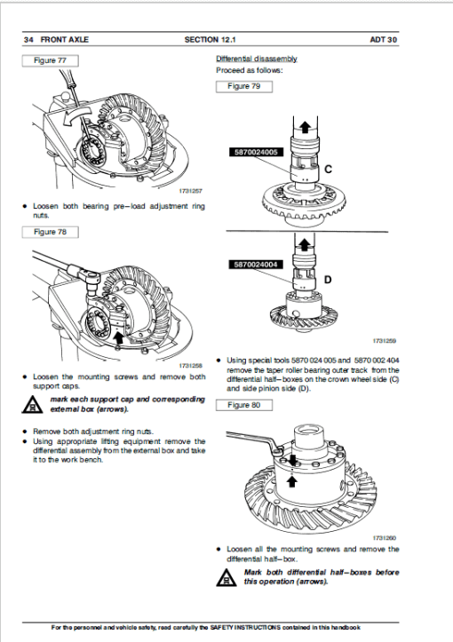 Astra ADT30 Dump Truck Repair Service Manual - Image 4