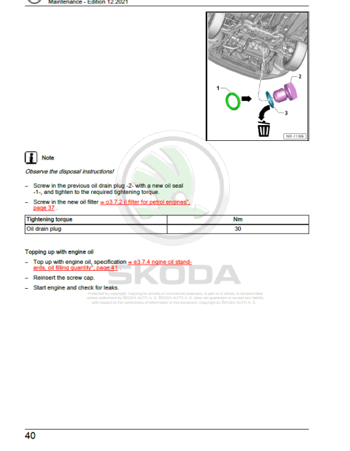 SKODA FABIA IV (PJ) Repair Service Manual - Image 4