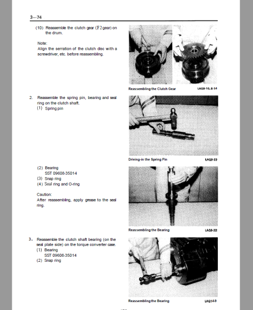 Toyota 5FD33, 5FD35, 5FD40, 5FD45 Forklift Service Repair Manual - Image 4