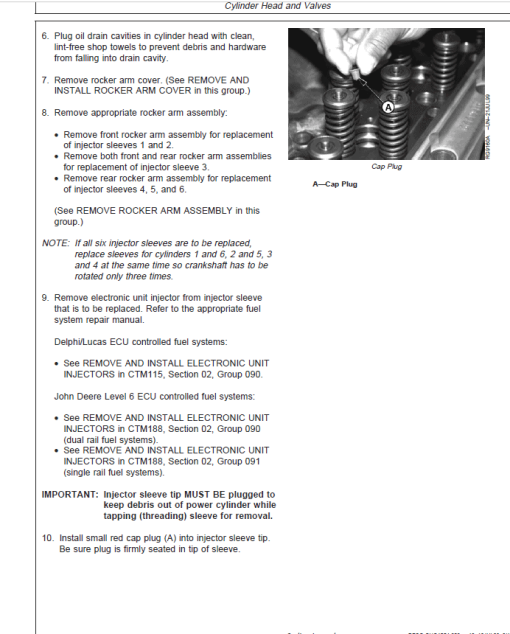 John Deere PowerTech 10.5L, 12.5L Diesel Engines Technical Manual (CTM650) - Image 4