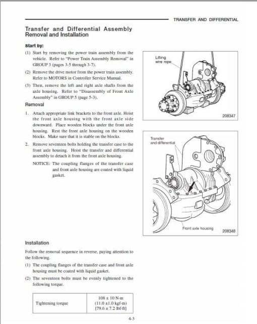 CAT EP20K, EP25K, EP30K, EP35K Forklift Lift Truck Service Manual - Image 5