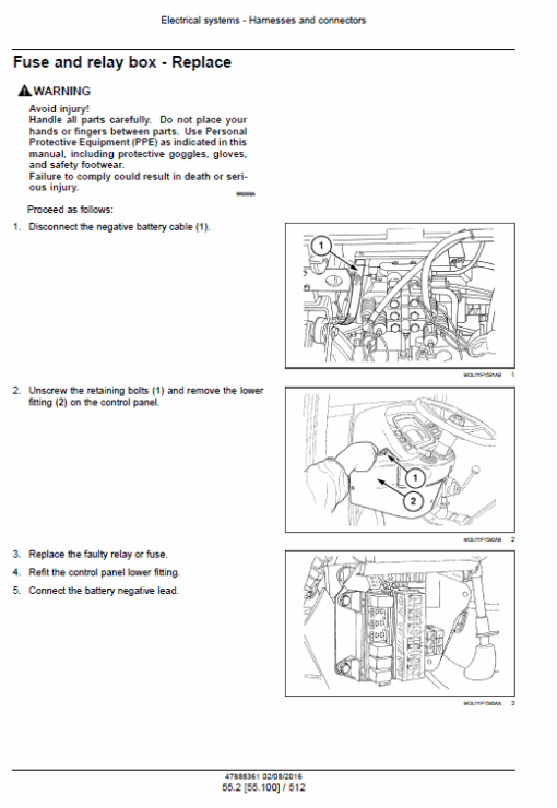 New Holland T4.75F, T4.85F, T4.95F, T4.105F Tractor Service Manual - Image 4