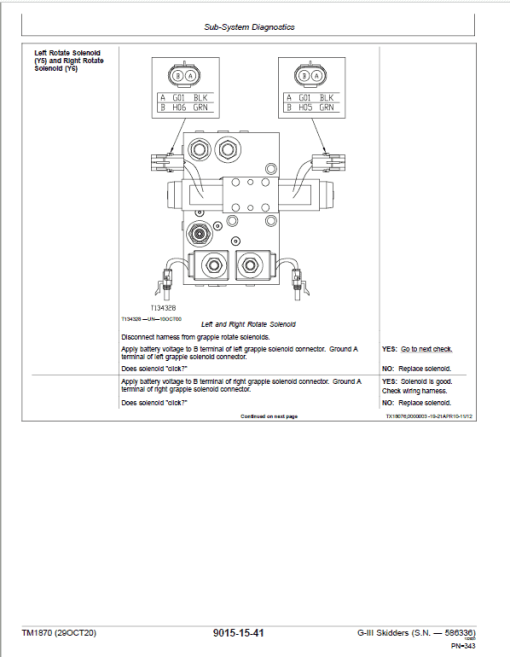 John Deere 540G-III, 548G-III, 640G-III, 648G-III, 748G-III Skidder Repair Manual (S.N - 586336) - Image 4