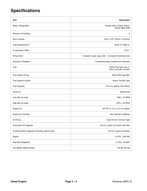 Toro Workman MDX-D Service Repair Manual - Image 4