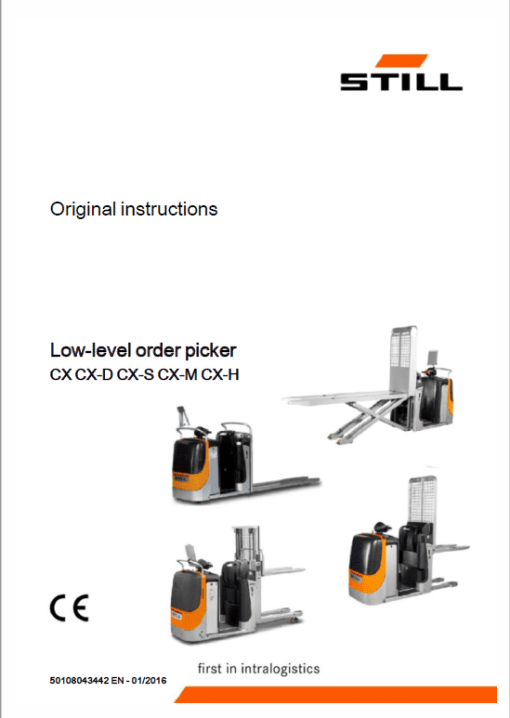 Still CX, CXD, CXM, Kanvan, CXS, CXT, CXH Order Picker Workshop Repair Manual - Image 4