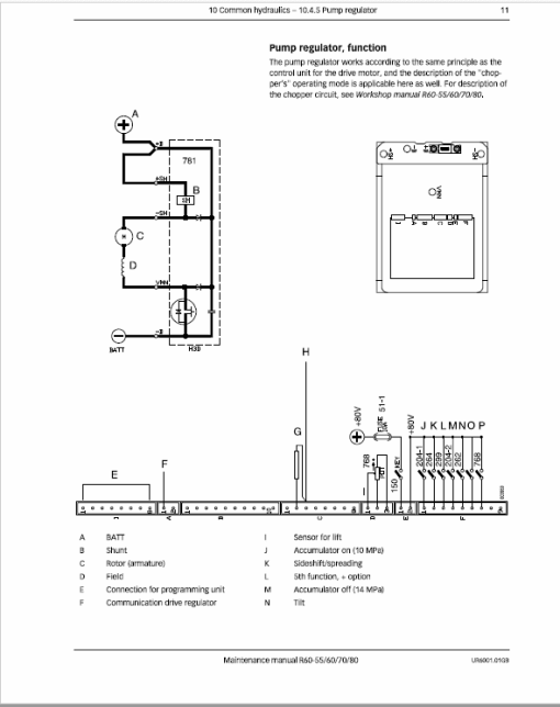 Still Electric Fork Truck R60-55, R60-60, R60-70, R60-80 Workshop Repair Manual - Image 4