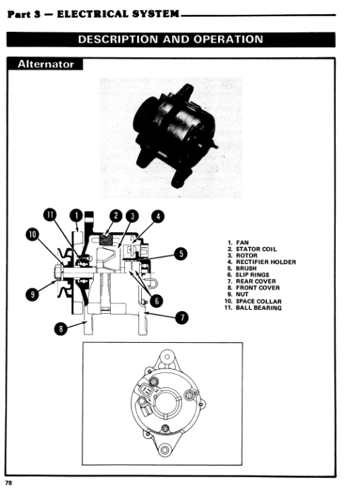 Ford 1100 Tractor Service Manual - Image 4