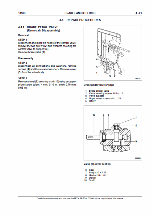 Case 1850K Crawler Dozer Service Manual - Image 4