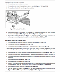 Repair Manual, Service Manual, Workshop Manual