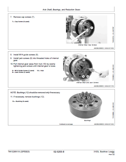 John Deere 310SL Backhoe Repair Technical Manual (S.N after C273920 & D273920 - 390995) - Image 4