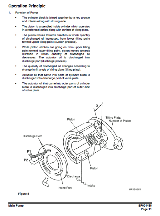 Doosan DX55 Excavator Service Manual - Image 4