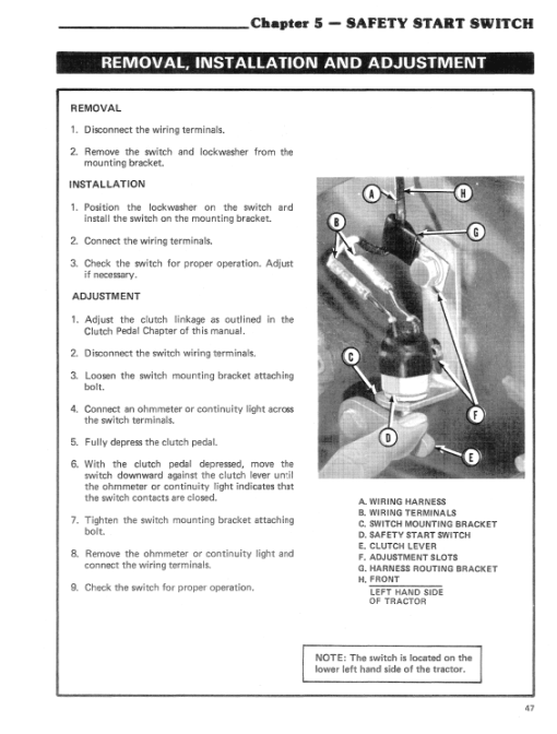 Ford 1200, 1300, 1500, 1700, 1900 Tractors Service Manual - Image 4